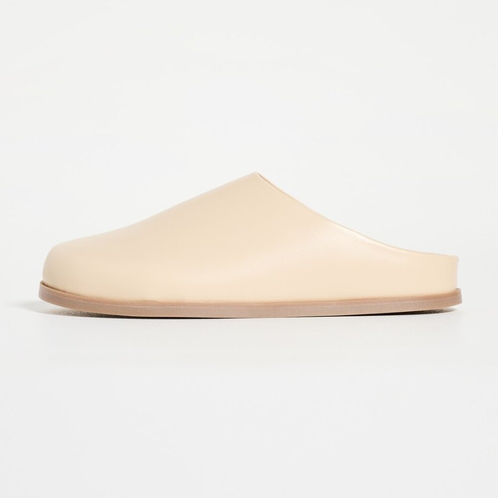Mansur Gavriel Leather Everyday Mule Slides